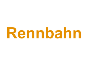 Rennbahn Logo