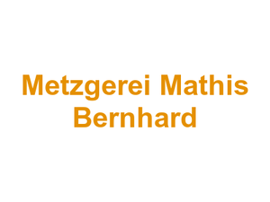 Metzgerei Mathis Bernhard Logo