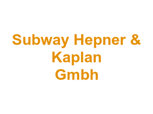 Subway Hepner & Kaplan Gmbh Logo