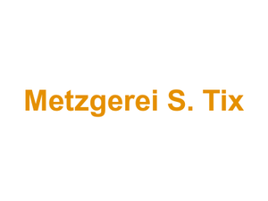 Metzgerei S. Tix Logo
