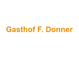 Gasthof F. Donner Logo