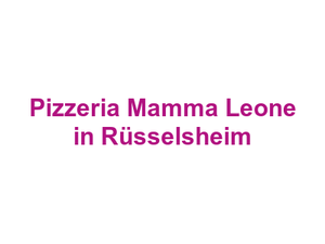 Pizzeria Mamma Leone in Rüsselsheim Logo