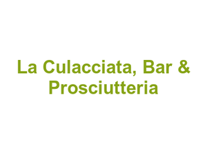 La Culacciata, Bar & Prosciutteria Logo