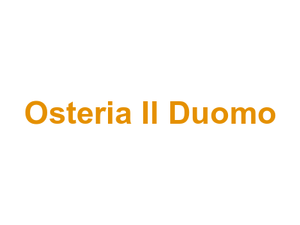 Osteria Il Duomo Logo