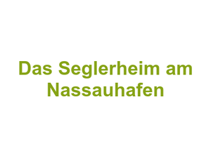 Das Seglerheim am Nassauhafen Logo