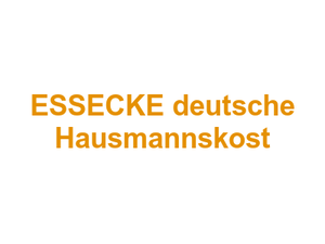 ESSECKE deutsche Hausmannskost Logo
