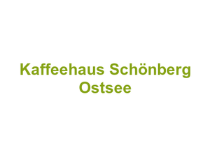 Kaffeehaus Schönberg Ostsee Logo