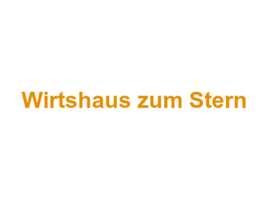 Wirtshaus zum Stern Logo