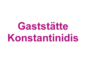 Gaststätte Konstantinidis Logo