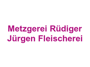 Metzgerei Rüdiger Jürgen Fleischerei Logo