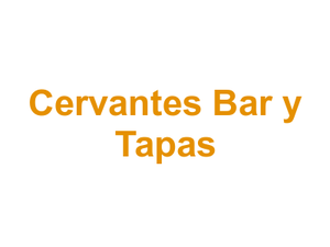 Cervantes Bar y Tapas Logo