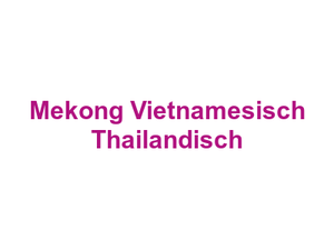 Mekong Vietnamesisch Thailandisch Logo