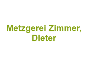 Metzgerei Zimmer, Dieter Logo