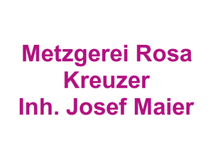 Metzgerei Rosa Kreuzer Inh. Josef Maier Logo