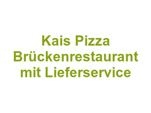 Kais Pizza Brückenrestaurant mit Lieferservice Logo