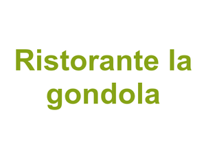 Ristorante la gondola Logo