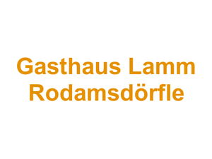 Gasthaus Lamm Rodamsdörfle Logo