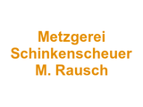 Metzgerei Schinkenscheuer M. Rausch Logo