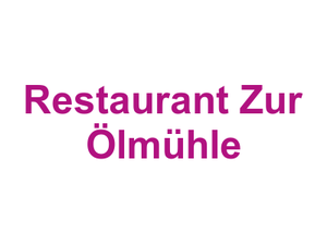 Restaurant Zur Ölmühle Logo