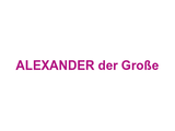 ALEXANDER der Große Logo