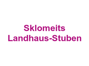 Sklomeit's Landhaus-Stuben Logo