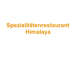 Indisches Spezialitätenrestaurant Himalaya Logo