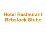 Hotel Restaurant Rebstock Stube Logo