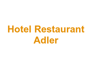 Hotel Restaurant Adler Logo