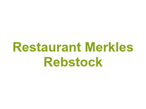 Restaurant Merkle's Rebstock Logo