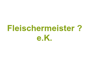 Metzgerei Norbert Ueberschär – Fleischermeister – e.K. Logo