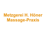 Metzgerei H. Höner Massage-Praxis Logo