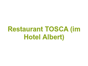 Restaurant TOSCA (im Hotel Albert) Logo