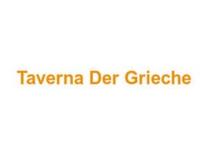Taverna Der Grieche Logo