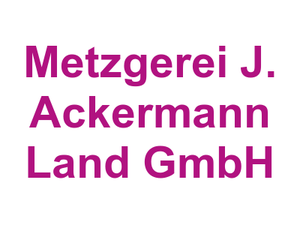 Metzgerei J. Ackermann Land GmbH Logo