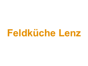 Feldküche Lenz Logo