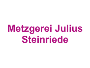 Metzgerei Julius Steinriede Logo