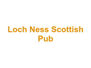 Loch Ness Scottish Pub Logo