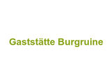 Gaststätte Burgruine Logo