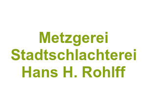 Metzgerei Stadtschlachterei Hans H. Rohlff Logo