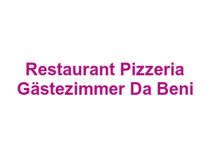 Restaurant Pizzeria Gästezimmer Da Beni Logo
