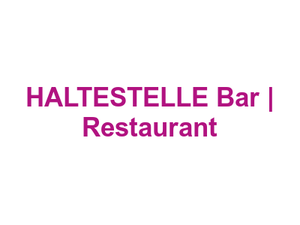 HALTESTELLE Bar | Restaurant Logo