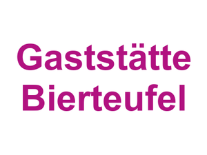 Gaststätte Bierteufel Logo
