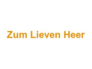 Zum Lieven Heer Logo