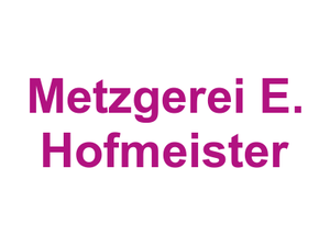 Metzgerei E. Hofmeister Logo